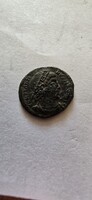 Római bronzérme (4. század) – Gloria Exercitus
