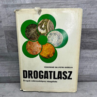 Verzárné Dr.Petri Gizella: Drogatlasz, drogok mikroszkópos vizsgálata, könyv