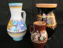 Set of 3 Ceramic Jugs