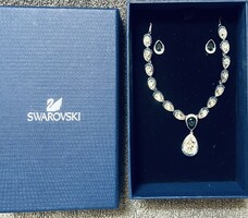Eredeti Swarovski Feel Set ékszerszett (Nyaklánc + Fülbevaló) – Újszerű