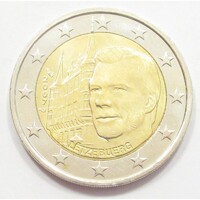 Luxemburg,2 euro 2007 - I. Henrik - Kastélyok - Palais Grand-Ducal aUNC+ ötvözet