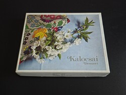 Retro Kalocsai desszert bonbonos doboz (1982) – Duna Csokoládégyár