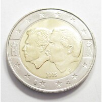 Belgium,2 euro 2005 - A Belga-Luxemburgi gazdasági unió megújítása aUNC+ ötvözet