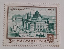 1972 Óbuda-Buda-Pest  3 Ft (Budapest 1972) pecsételt