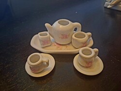 Mini baba porcelán készlet