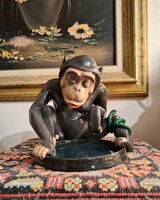 Neogrády family N.Verőce extremely rare Art Deco ceramic business card holder