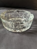 Retro Ice Glass Ashtray