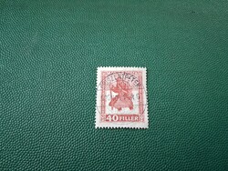 Pecsételt bélyeg 1920 Hadifogoly 40 f (+1 K ) B  Kat: 500 Ft