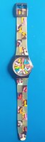 Swatch karóra : (a 12 apostol téma) , Mark Kostabi tervezte decor