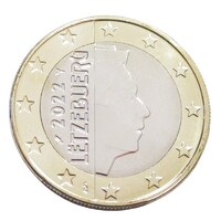 Luxemburg,1 euro 2022  ötvözet