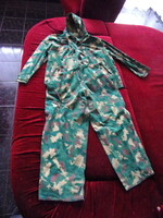 Camouflage-colored clothes
