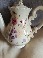 Zsolnay Butterfly Jug and 6 Cups and Plates Set