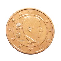 Belgium,2 eurocent 2018  vas