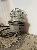 Nagyméretű indusztriál, loft robbanás biztos ipari lámpa, mid century