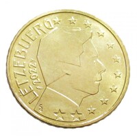 Luxemburg,50 eurocent 2022  ötvözet