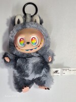 POP MART THE MONSTERS - Labubu plüss figura /táskadísz/ Ritka Secret változat,16 cm magas