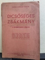 Marconnay Tibor: Dicsőséges zsákmány - A műfordítások I. könyve (1942, ritka első kiadás)