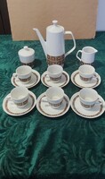 Free Shipping 15-Piece Beautiful Condition Original COLDITZ Porcelain Coffee Set