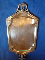 Circa 1900 Art Nouveau Argentor Large Serving Tray