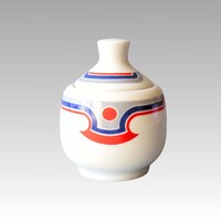 Retró Alföldi porcelán cukortartó / bonbonier