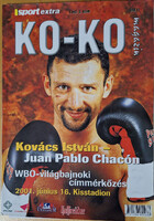 Ko-Ko Magazine (featuring Kovács Kokó István on the cover) 2001 (Sports Extra Newspaper)