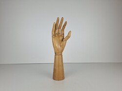 Antique Wooden Hand Sculpture, Interesting, Unique, Costume Jewelry