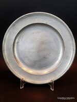 Antique Tin Plate, 19th Century