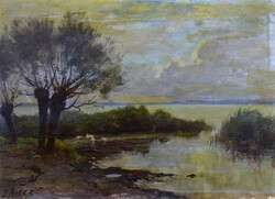 Edvi Illés Aladár (1870 – 1958): BALATONI RÉSZLET
