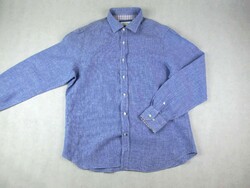 ORIGINAL MASSIMO DUTTI (XL) LIGHTWEIGHT LONG-SLEEVE MEN'S LINEN SHIRT