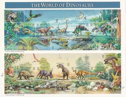 USPS A Dinoszauruszok Világa USA 32 centes,15-ös Bélyegív 1996