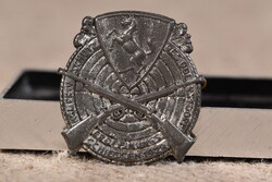 Militaria Schütz Shooting Badge with Rifles, Switzerland 1929