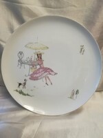 Bavaria porcelán kínáló tányér