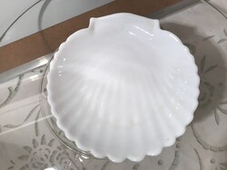PLATE - GLASS - SNOW WHITE - THICK - 14 x 2 cm - PERFECT