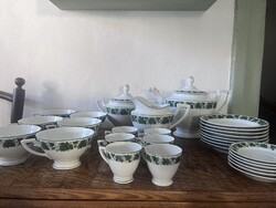 Haas & Czjzek (H&C) 29-Piece Czechoslovak Porcelain Tea and Coffee Set