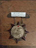 Kiváló kombájnvezető kitüntetés RRR