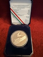1998 WWF „Óvd a természetet” 2000 Ft ezüst Proof emlékérme – eredeti díszdoboz, certifikát