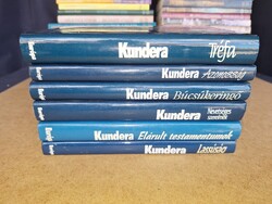 Milan Kundera könyvcsomag (6 kötet). 4900.-Ft