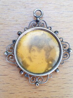 SILVER PHOTO HOLDER MEDAL (260906)