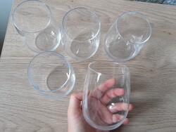 Átlátszó üveg vizespoharak (IKEA STORSINT)