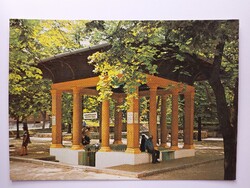 BALATONFÜRED - Kossuth Lajos sour water spring - 1978. retro, postcard, Veszprém county
