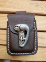 Original Vintage Zippo Leather Belt Holster