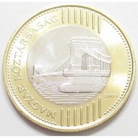 Magyarország,200 forint 2009 aUNC+ ötvözet
