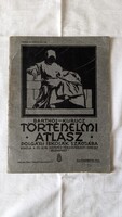 Almost Century-Old, 1928 Barthos-Kurucz Historical Atlas for Civil Schools