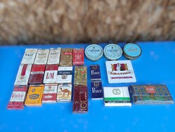 18pcs Unopened Retro Cigarettes + Tin Box + Tobaccos