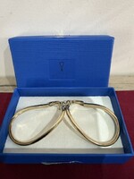 Pierre Lang Gold-Plated Oval Hoop Earrings