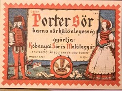 Kőbányai Porter Beer – dark beer specialty,