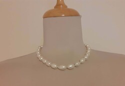 Cultured Pearl Necklace (Large Beads)