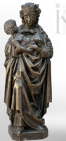 Madonna Jézussal - nagyon nehéz kőszobor