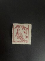 South Korea national symbols postcard, Falcos 1960s