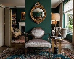 Christopher Guy Style Iconic Art Deco / Neoclassical Designer Armchair